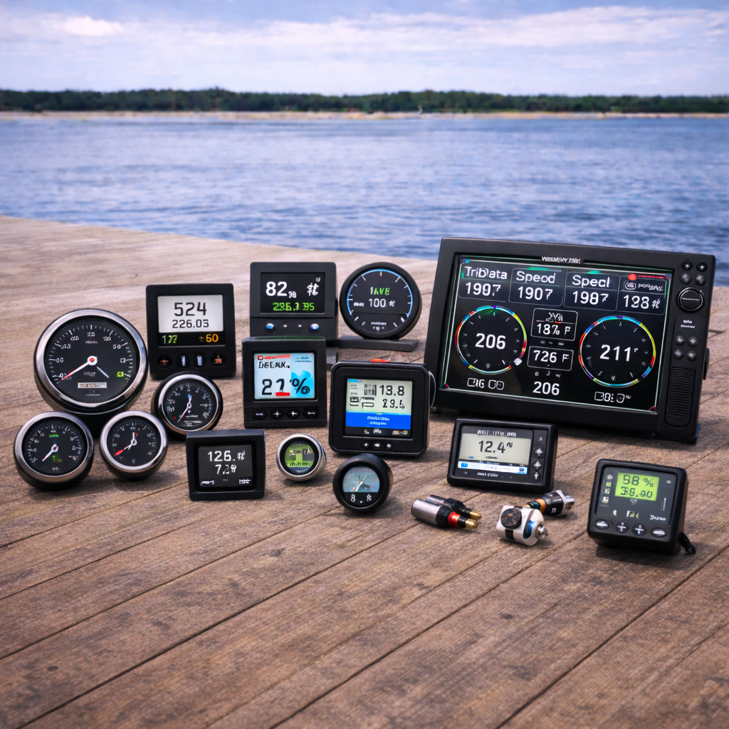 Gauges, displays, and monitoring equipment
