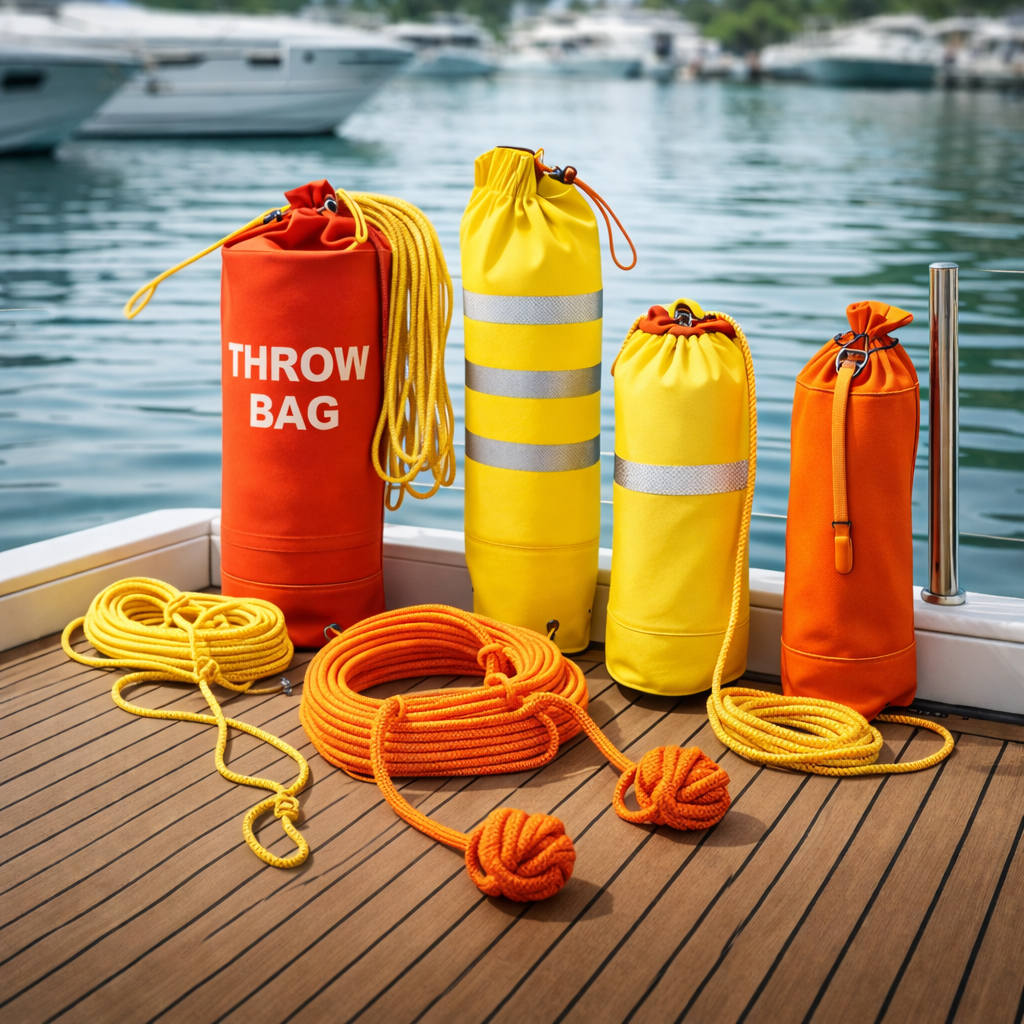Heaving Lines & Throw Bags - Line Passing & Rescue Rope