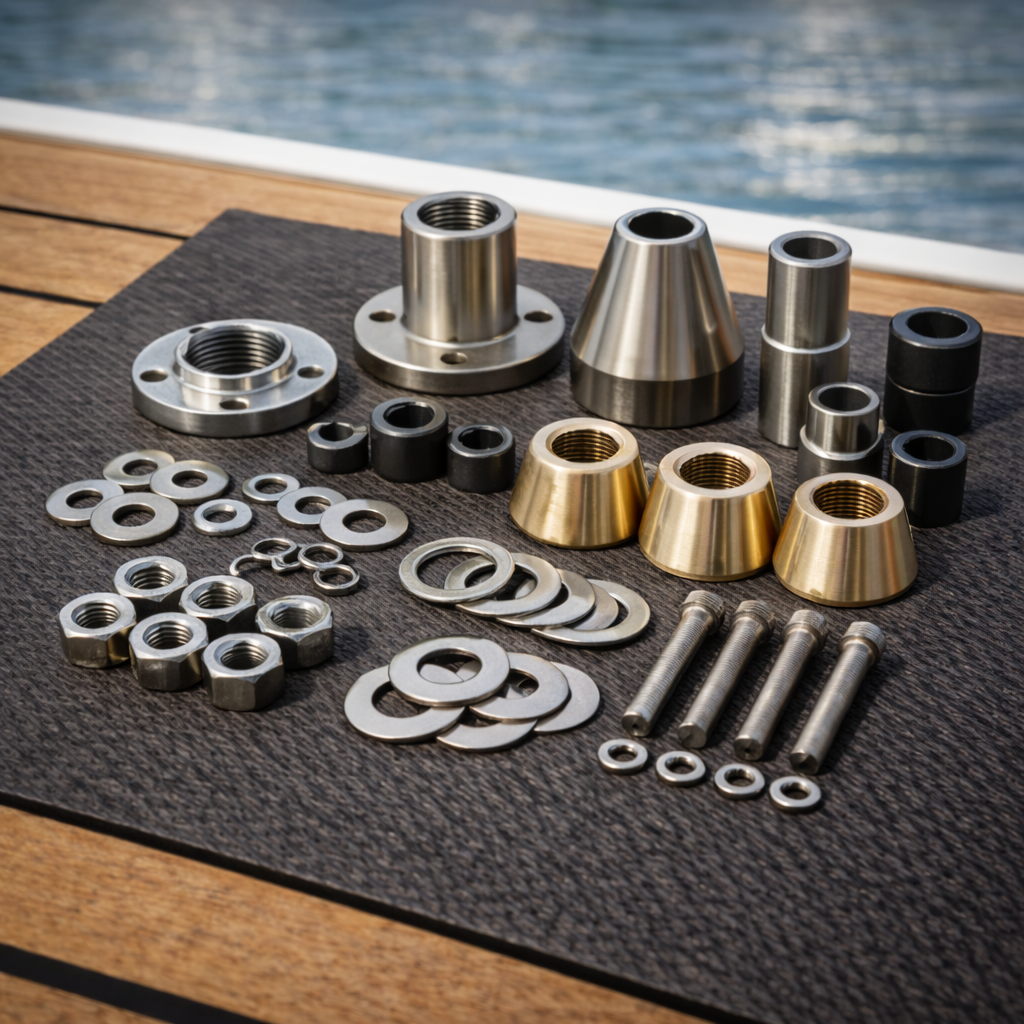 Propeller Hardware - Nuts, Washers, Hubs, Spacers & Cones