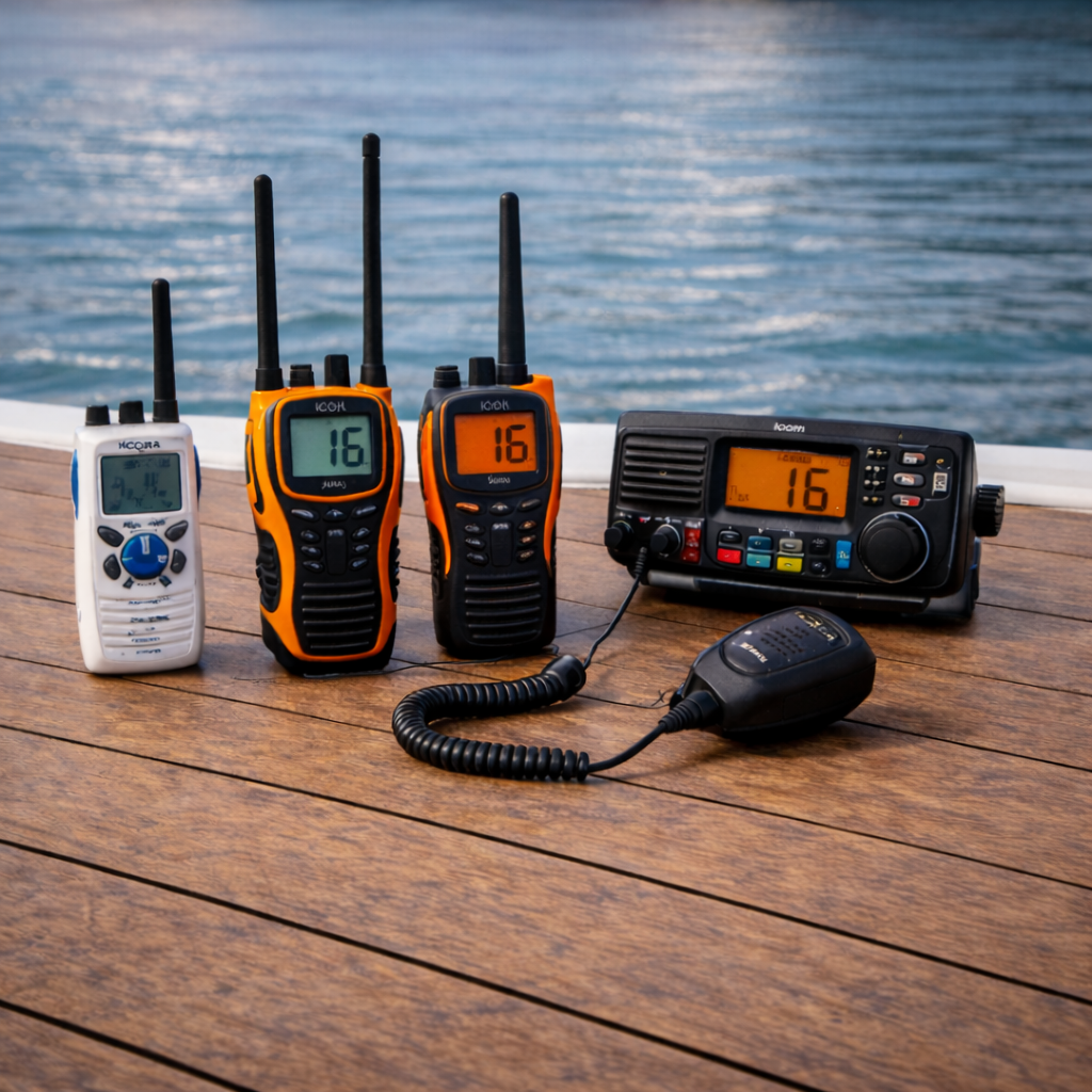 VHF Radios & Marine Communication Equipment