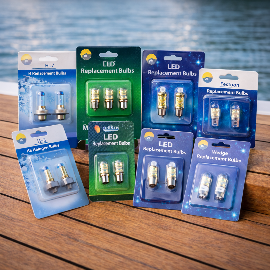Marine Replacement Bulbs - LED, Halogen & Navigation Light Bulbs