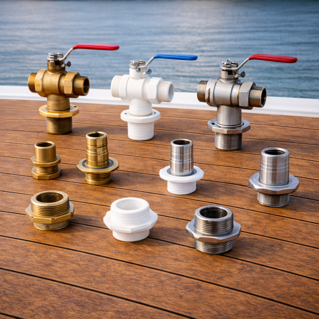Marine Valves & Thruhull Fittings - Seacocks & Ball Valves