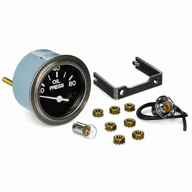Sierra Heavy Duty Oil Pressure Gauge 0–80 PSI | 11-80180P