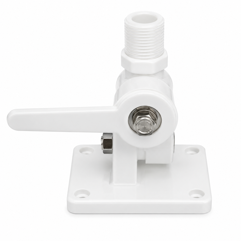 Sea-Dog Nylon Dual-Swivel Antenna Mount – Open Cable Feed | SED-329100-1