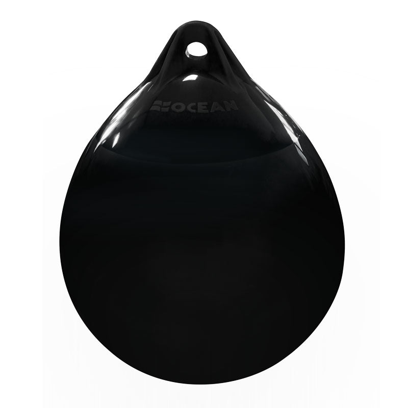 OCEAN Buoy R2 38x50cm (15x19.7") Black - Premium Marine Mooring Buoy