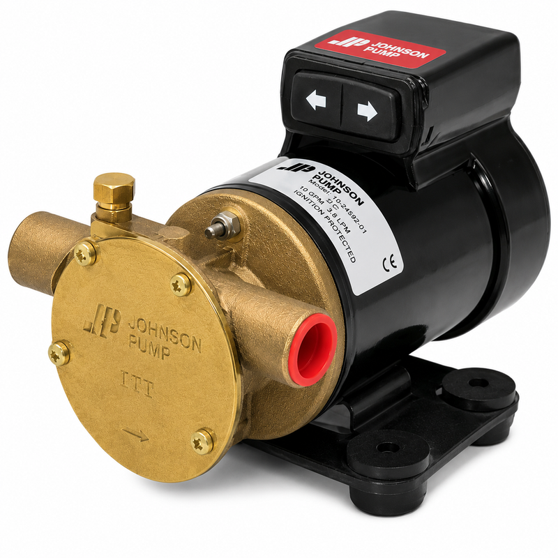 Johnson Pump 102476003 F3B-19 Reversible Oil Change Pump, 12V