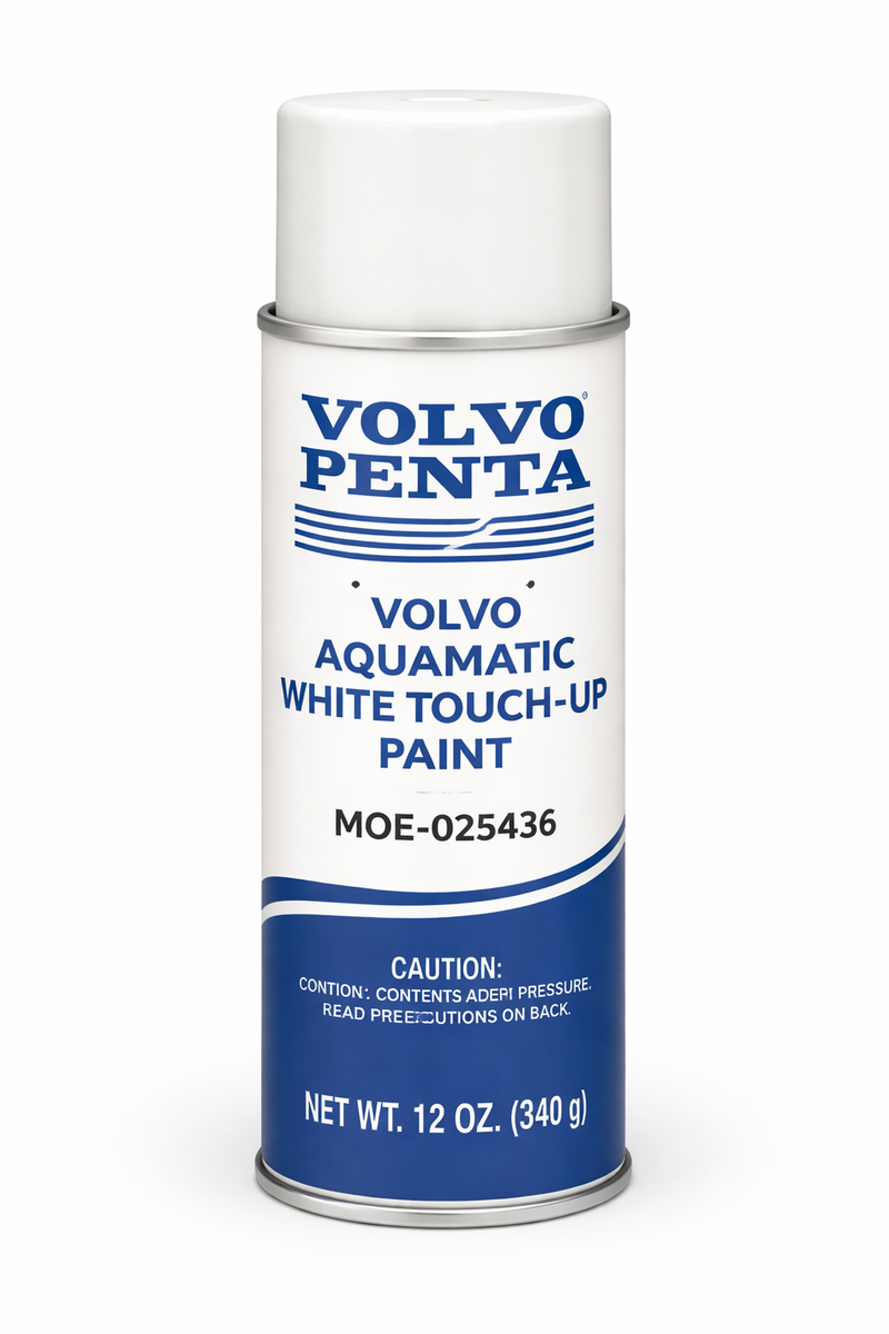 Volvo Aquamatic White Touch-Up Paint - Marine Engine Paint