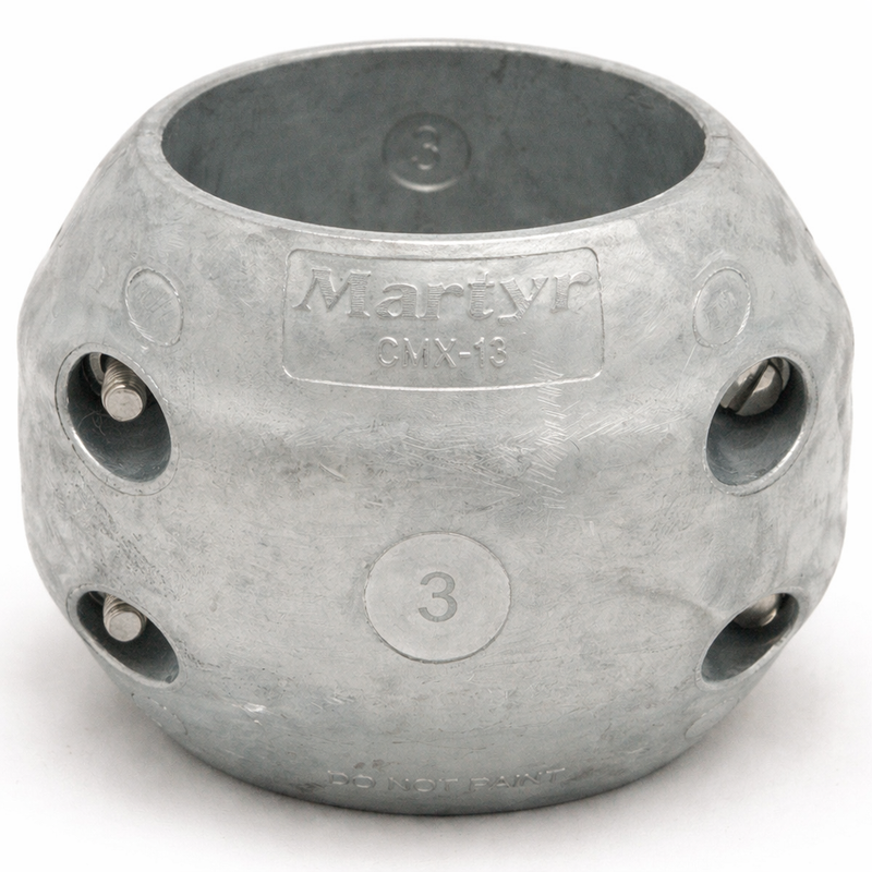 Martyr Zinc Streamlined Shaft Anode 3in 76mm CMT-X13