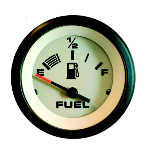 Sierra 59707P Sahara Series 2" Black & Tan Fuel Gauge & Requires "F" Sender Code