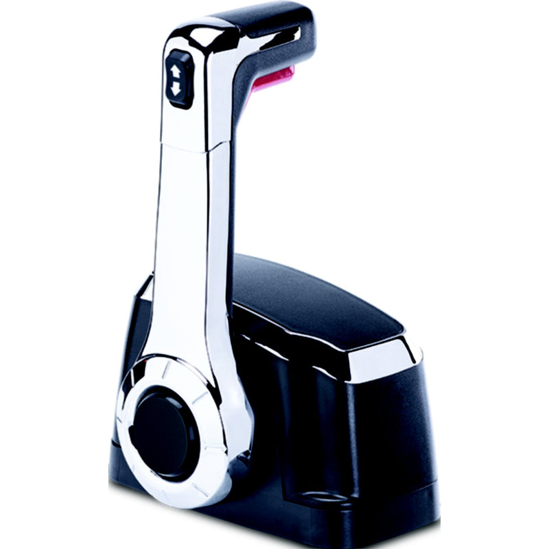 Seastar Xtreme Series Single Lever Dual Function Control, Top Mount Trim Switch (no Neutral Interlock on Handle)