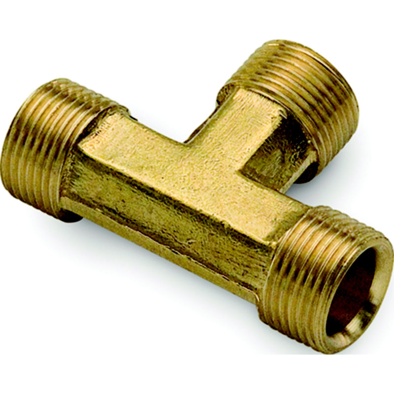 Dometic HF5530 Hydraulic Tee Fitting 3/8" Tube | Brass | 3/Kit
