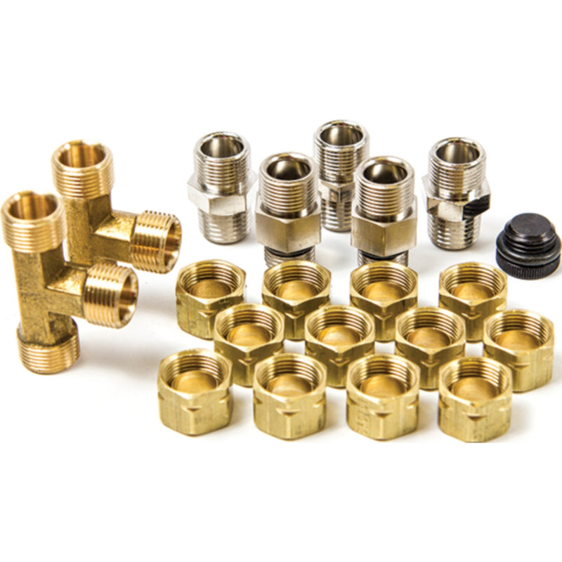 SeaStar HF6010 3/8" Fitting Kit for SeaStar Helms
