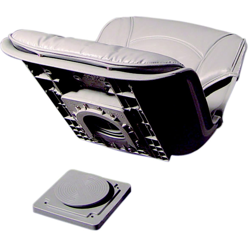 Tempress 45153 All-Weather QD® Seat With Cushions, Grey/Grey