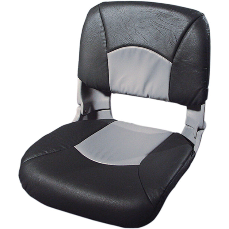 Tempress Products 45608 All Weather High Back Seat and Cushion Covers - Charcoal / Gray, Gray Frame, 18-1/2"H x 18 1/4"W x 17"D
