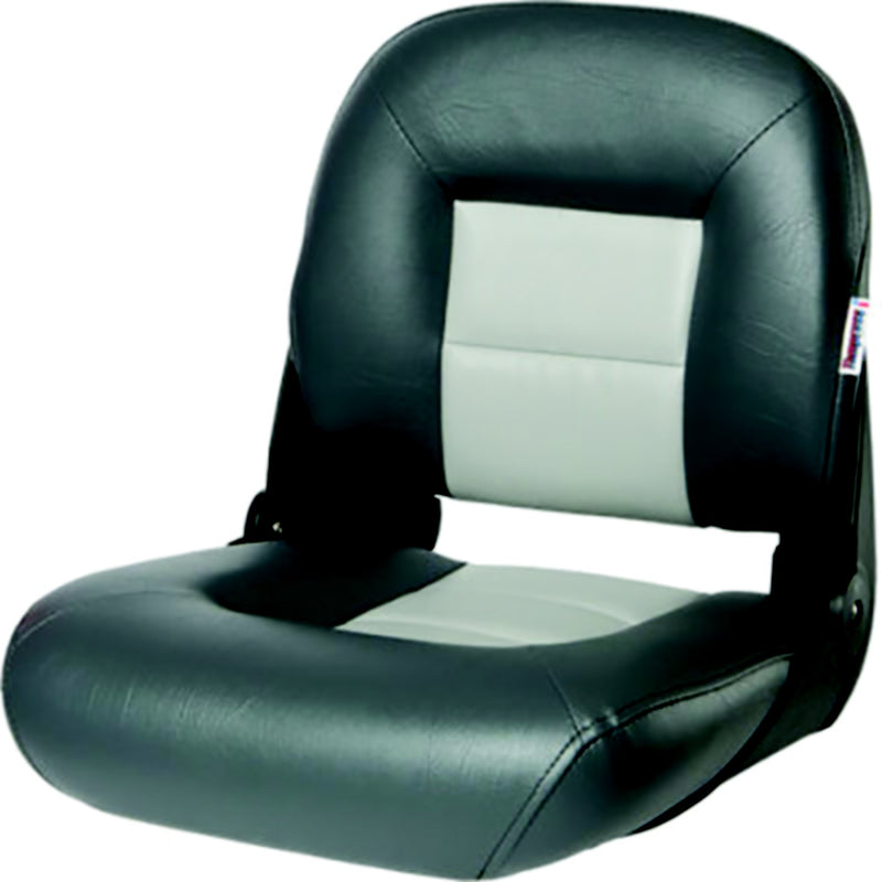 Tempress 54675 Navistyle™ Low-Back Boat Seat, Charcoal/Grey