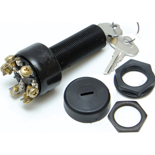 Sierra Magneto 3 Position 1 1/8" Polyester 6 Screw Terminal 12V 15 Amp Ignition Starter Switch