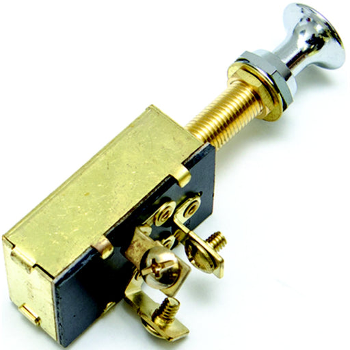 Sierra On/Off/On SPDT 3 Screw Terminal Heavy Duty Push Pull Switch