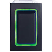 Sierra RK40610G Rocker Switch w/Halo LED Light, ON - OFF, SPST, Geen