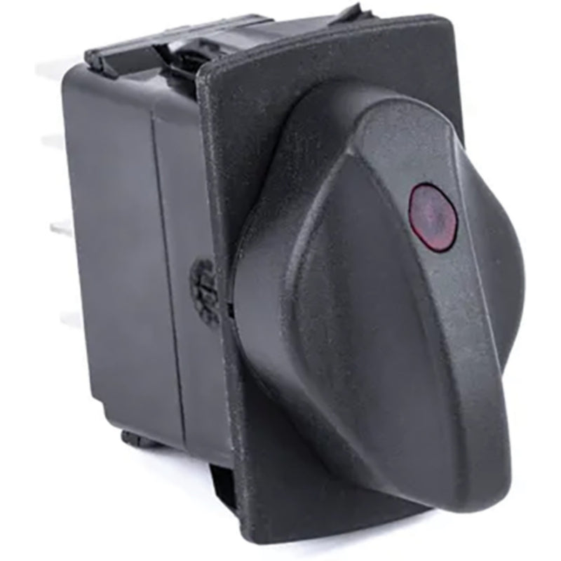 Sierra RS20020 Contura Rotary Switch, ON - OFF - ON Red Light