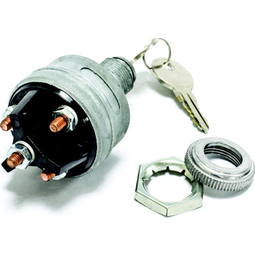 Sierra UN12140 Conventional 4 Position 5/8" Zinc 4 Stud Terminal 12V 15 Amp Ignition Starter Switch