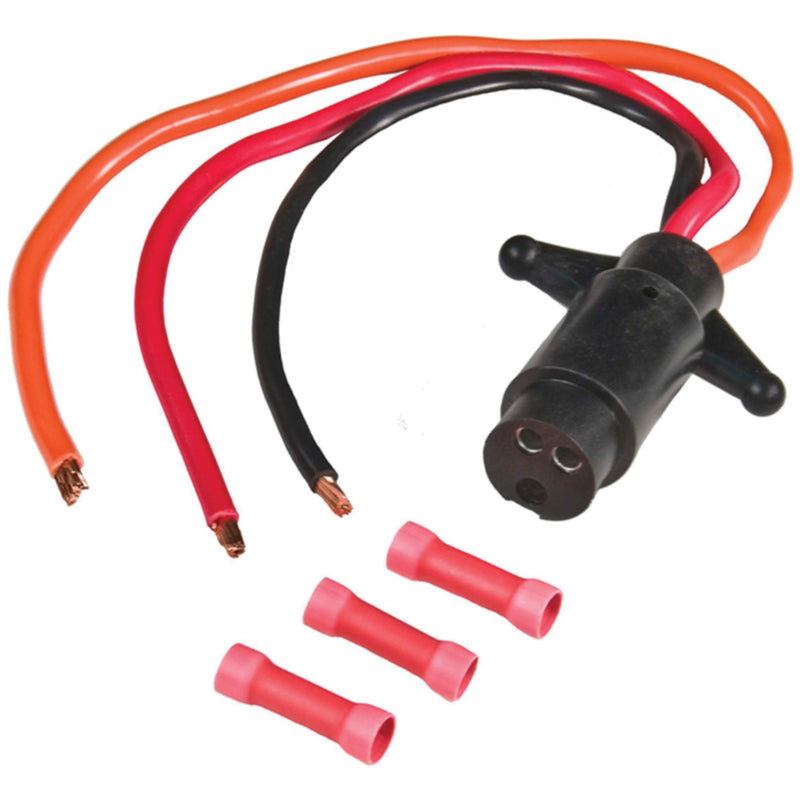 Female Motor SideTrolling Motor Socket 8Ga 24V 3 Wire