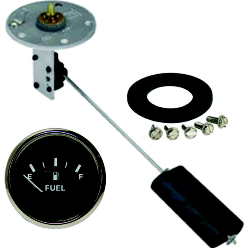 Moeller Swingarm Electric Sending Unit Complete Kit With Dash Mounted Gauge For 4 to 28" Tank Depth