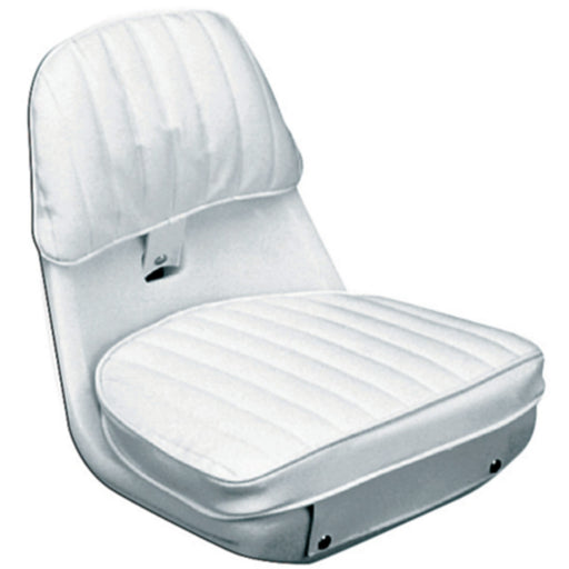 Moeller Economy Seat, Cushion Set and Mounting Plate - White