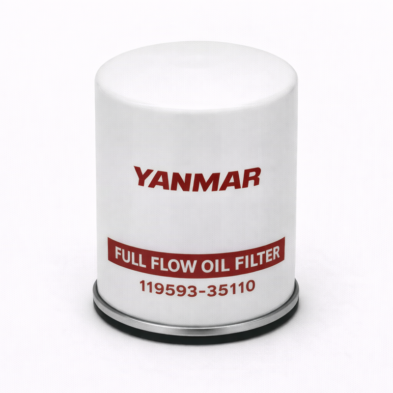 Yanmar Full Flow Oil Filter 119593-35110 - 6LY Marine Diesel Engine