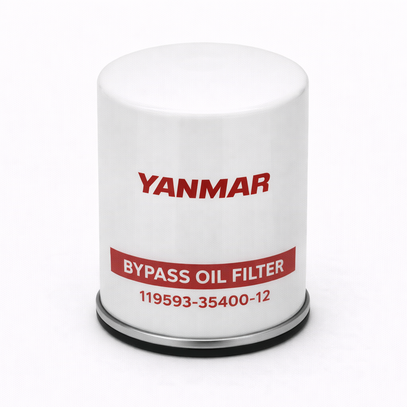 Yanmar Bypass Filter 119593-35400-12 - Marine Diesel Engine