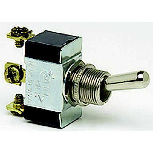 Cole Hersee 5502104BP Toggle Switch, (ON)-OFF-(ON) SPDT, Retail Pkg