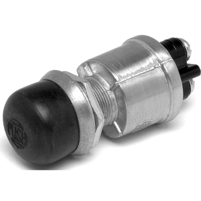 Cole Hersee 90030BP Heavy Duty Push Button Switch w/Plated Steel Housing