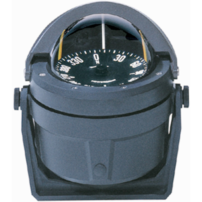 Voyager Compass-Bracket Mount, Flat Dial, Black