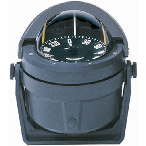 Voyager Compass-Bracket Mount, Flat Dial, Black