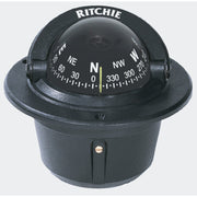 Explorer Flush Mt. Compass, Black