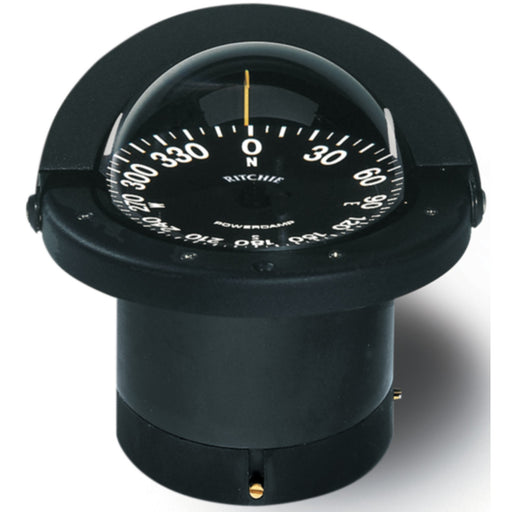 Navigator Compass, Flush Mt., Flat Dial, Black
