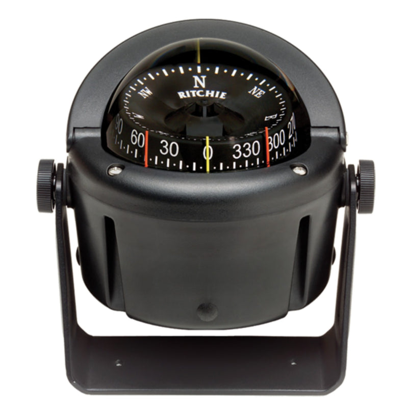 Helmsman Compass Bracket Mt., Combi Dial, Black