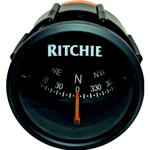Ritchie X23BB Sport Dash Mount Compass, Black/Black dial