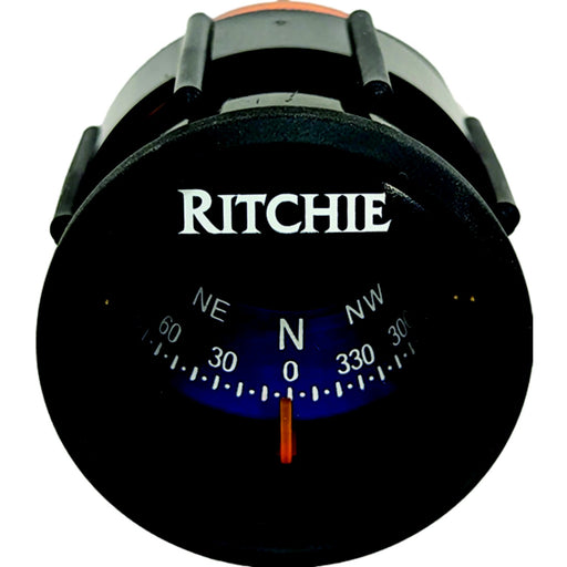 Ritchie X23BU Sport Dash Mount Compass, Black/blue dial