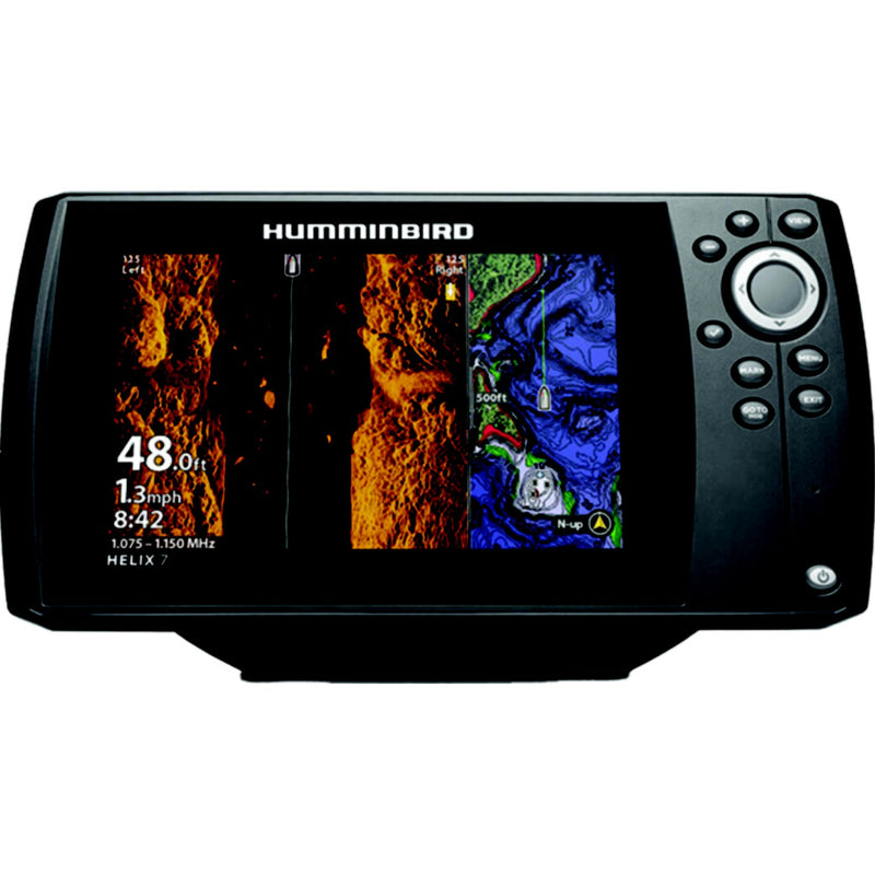 Humminbird 4119301 Helix 7 G4 SI CHIRP Fishfinder/Chartplotter w/Mega Down and Side Imaging