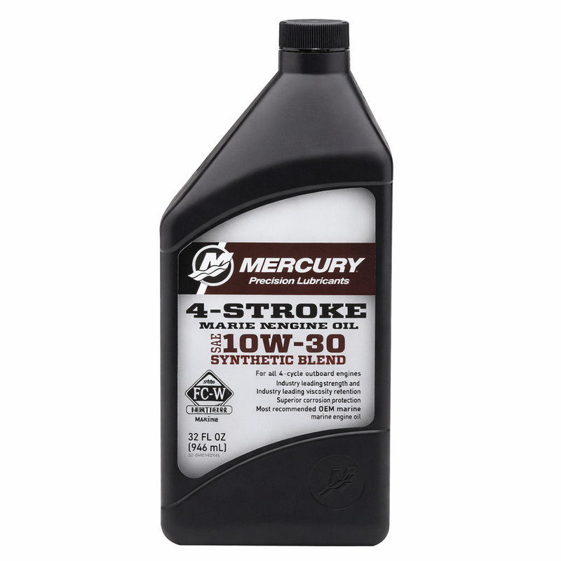 Mercury Synthetic Blend Engine Oil 10W-30 8M0149203