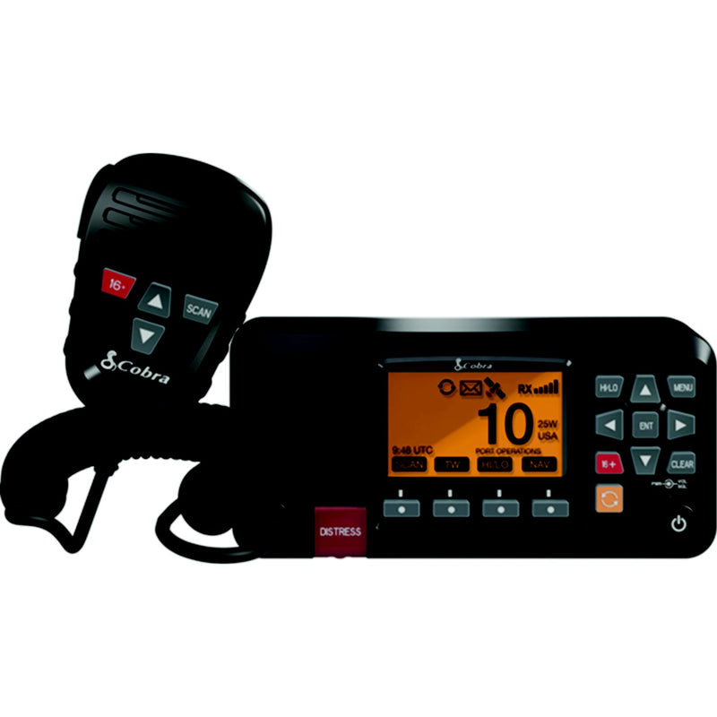 Cobra 01900121 Bluebound 1350 VHF Radio, Black