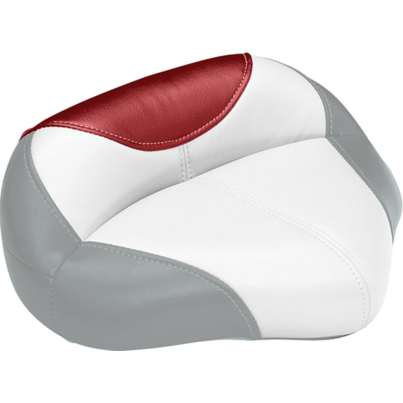Wise 14661774 Baja Series Casting Seat, Brite White/Gray/Dark Red