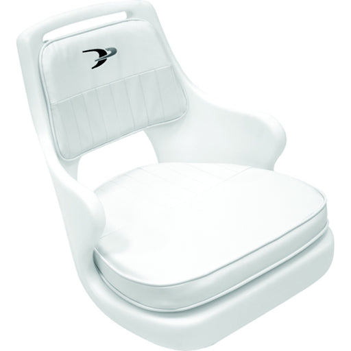 Wise 8WD0153710 Standard Pilot Chair Package With Chair, Cushion Set and Mounting Plate, White