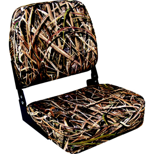 Wise 8WD618PLS728 Camouflage Fold-Down Seat, Mossy Oak Shadowgrass Blades