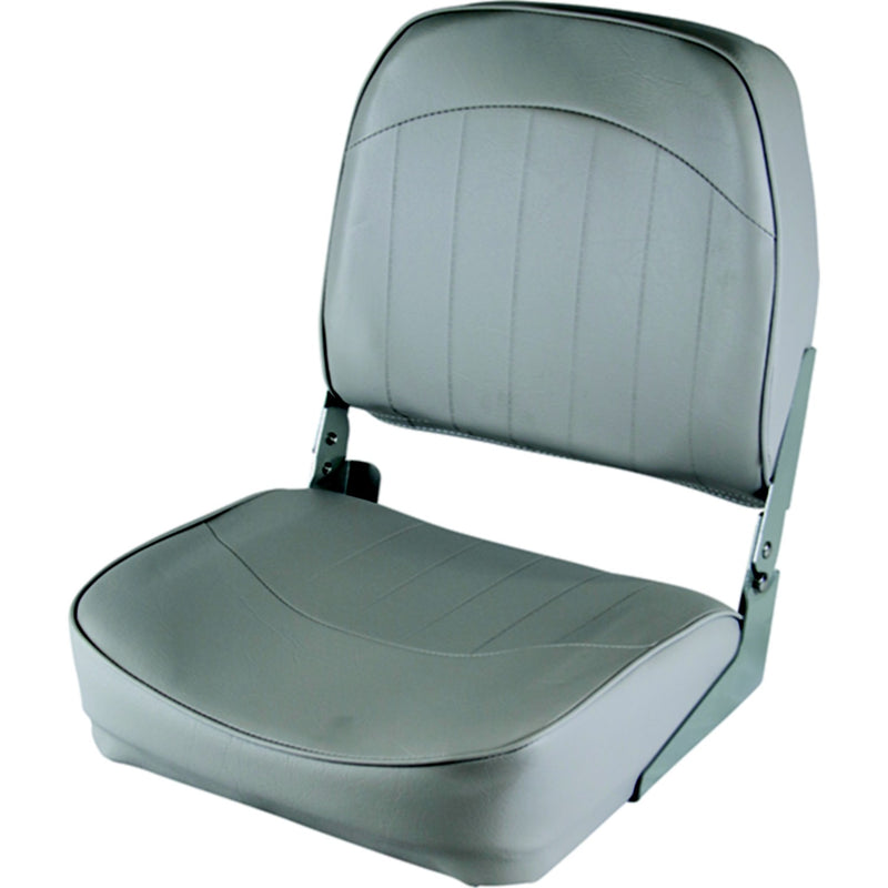 Wise 8WD734PLS717 Economy Fold Down Fishing Seat, Grey