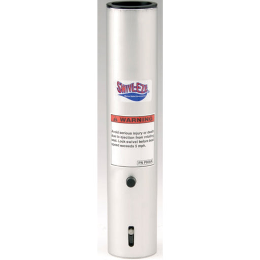 Attwood 238613L1 Lakesport 2-3/8" Fixed Post, Anodized Aluminum 13"