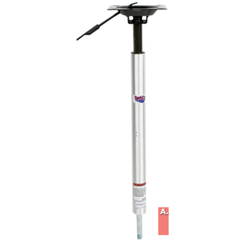 Attwood Lock'N-Pin 3/4" Power Pedestal 24-30" Stainless Steel Pin, Threaded