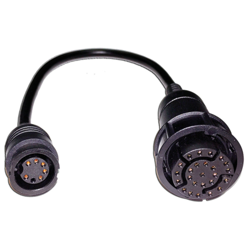 Adaptor Cable (9 pin to 7 pin) to attach an existing 7 pin Airmar (direct connect to ax7/eSx7 MFD) transducer to Axiom 7DV