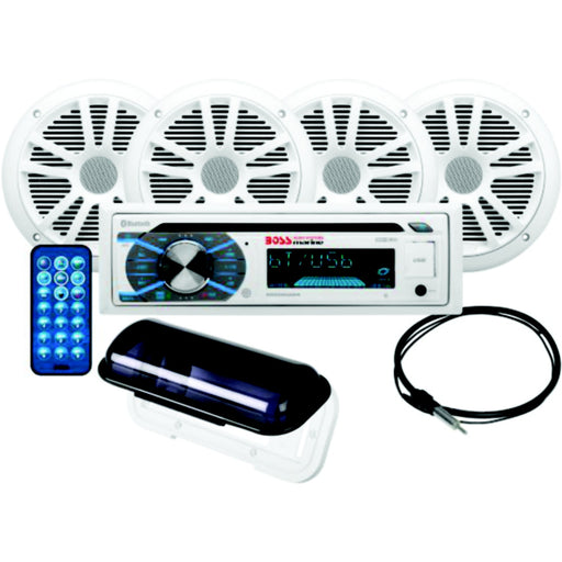 Boss MCK508WB64S CD/USB/SD, MP3, WMA, FM/AM Player/Bluetooth w/2 Pr. 6.5" Speakers