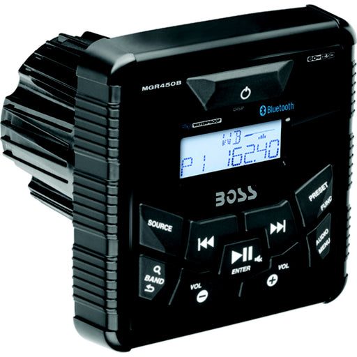 Boss Bluetooth® Weatherproof In-Dash Gauge Digital Media AM/FM Receiver